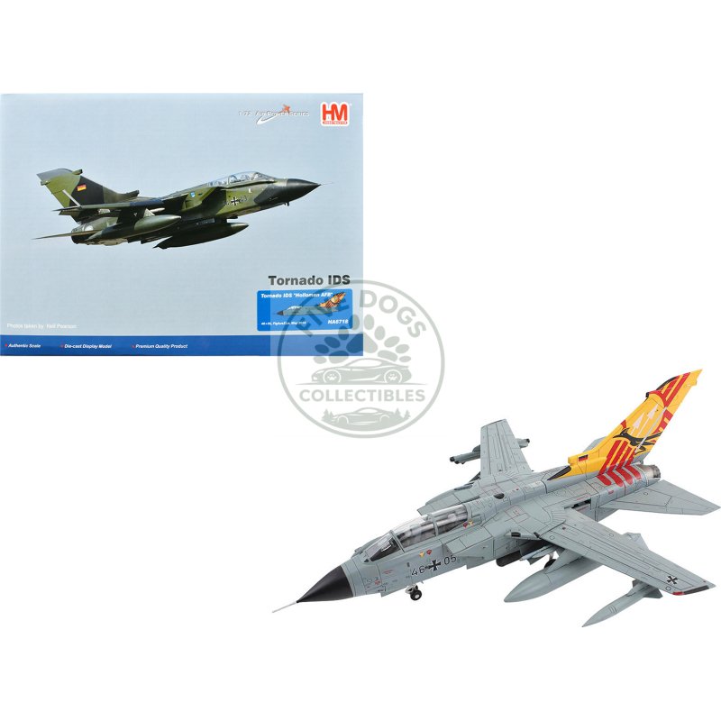 panavia tornado ids aircraft "flgauszlw holloman afb" (2014) german luftwaffe "air power series" 1/72 diecast model by hobby master