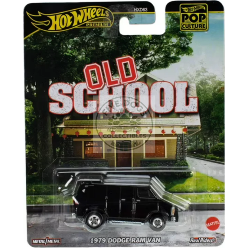 hot wheels pop culture 1979 dodge ram van old school