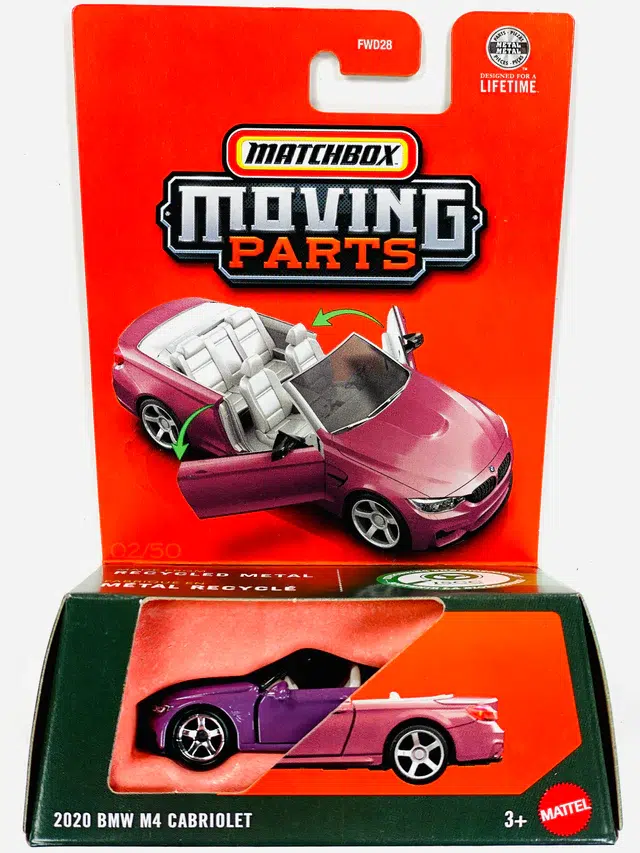 matchbox moving parts 2020 bmw m4 cabriolet matchbox moving parts 2020 bmw m4 cabriolet