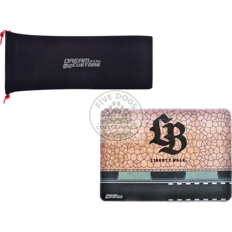 desktop display mat "lb" logo by dream customs