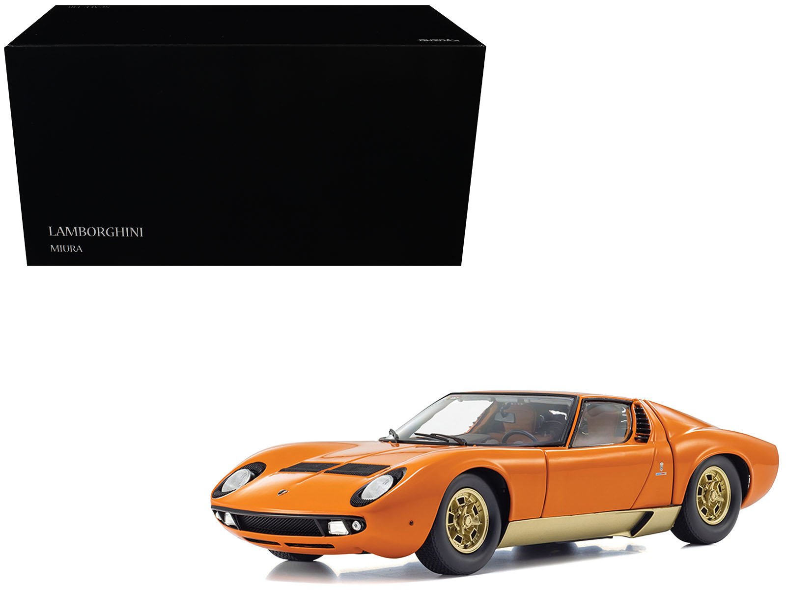 lamborghini miura p 400 orange 1/18 diecast model car by kyosho lamborghini miura p 400 orange 1/18 diecast model car by kyosho