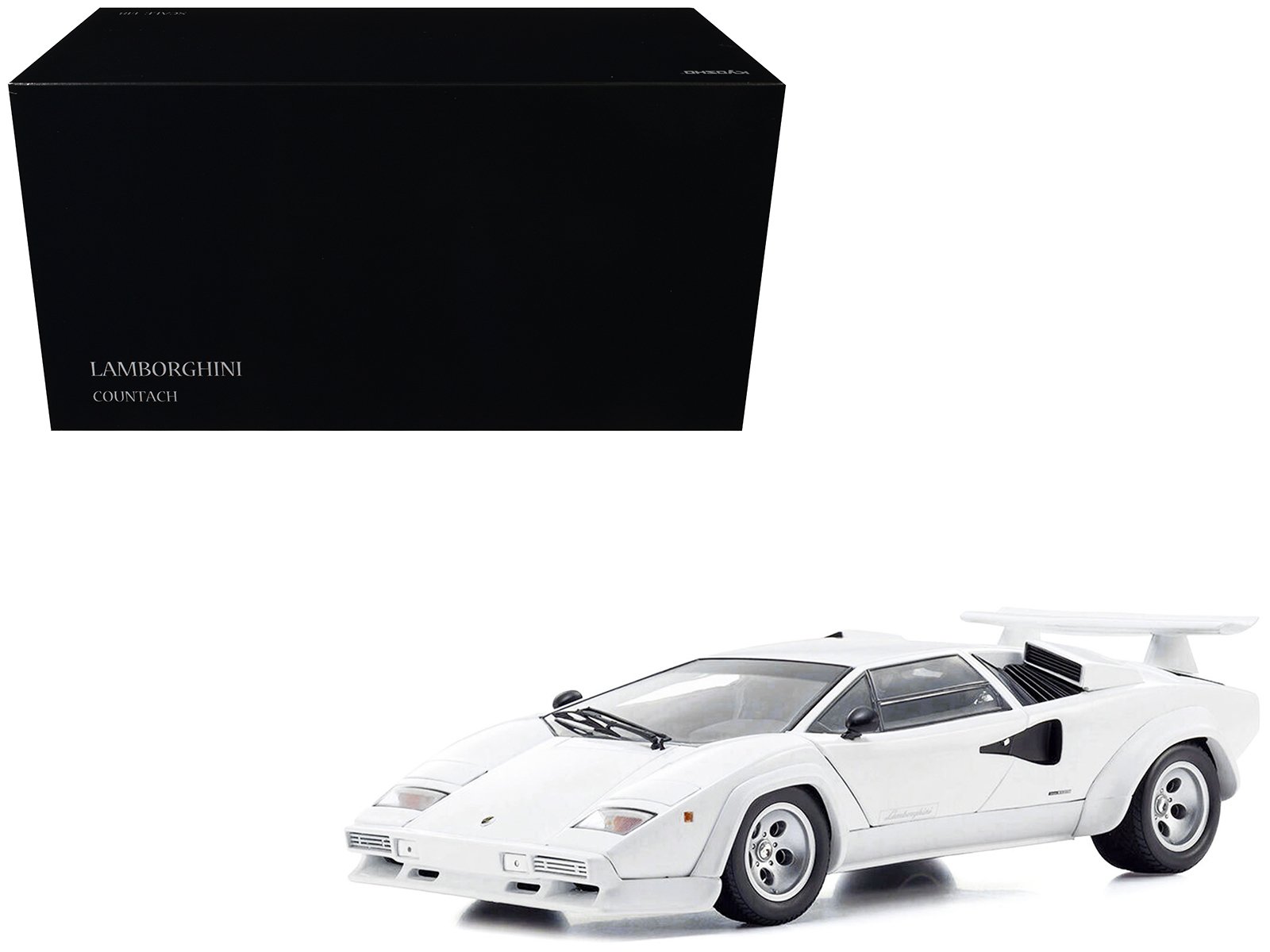 lamborghini countach lp 400s white 1/18 diecast model car by kyosho lamborghini countach lp 400s white 1/18 diecast model car by kyosho