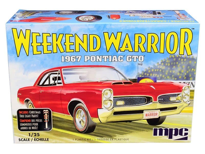 Weekend Warrior 1967 Pontiac GTO toy model Weekend Warrior 1967 Pontiac GTO diecast car, collectible toy with detailed design.