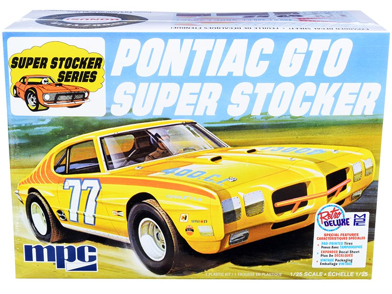 skill 2 model kit 1970 pontiac gto super stocker 1/25 scale model by mpc skill 2 model kit 1970 pontiac gto super stocker 1/25 scale model by mpc
