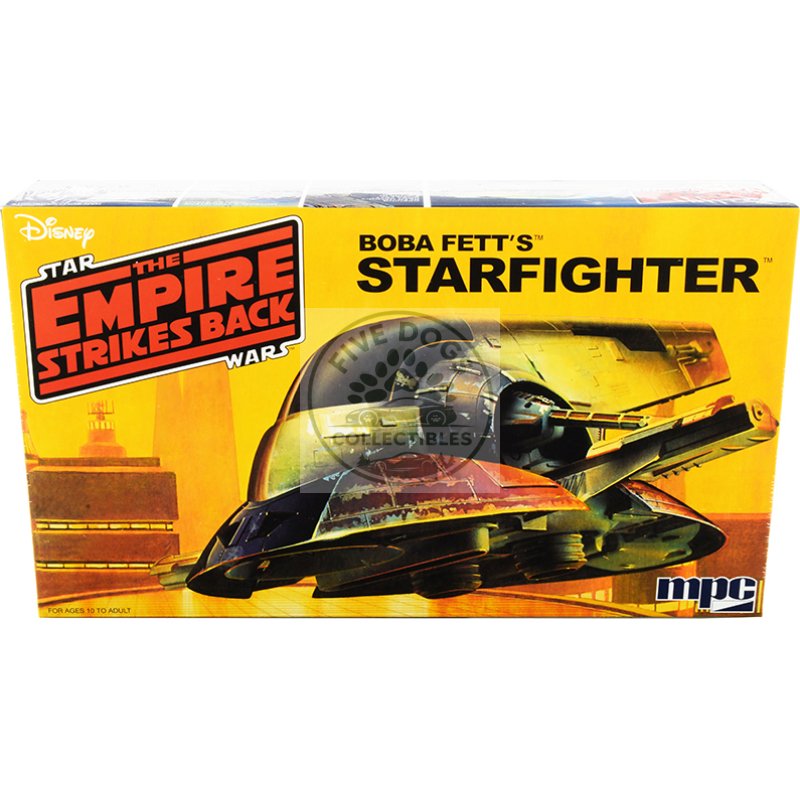 skill 2 model kit boba fett's starfighter "star wars: episode v the empire strikes back" (1980) movie by mpc