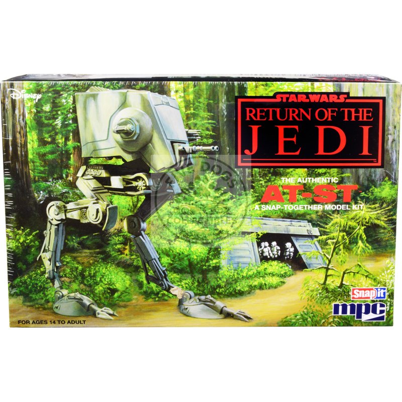 skill 2 snap model kit at st "star wars: return of the jedi" movie scale model by mpc