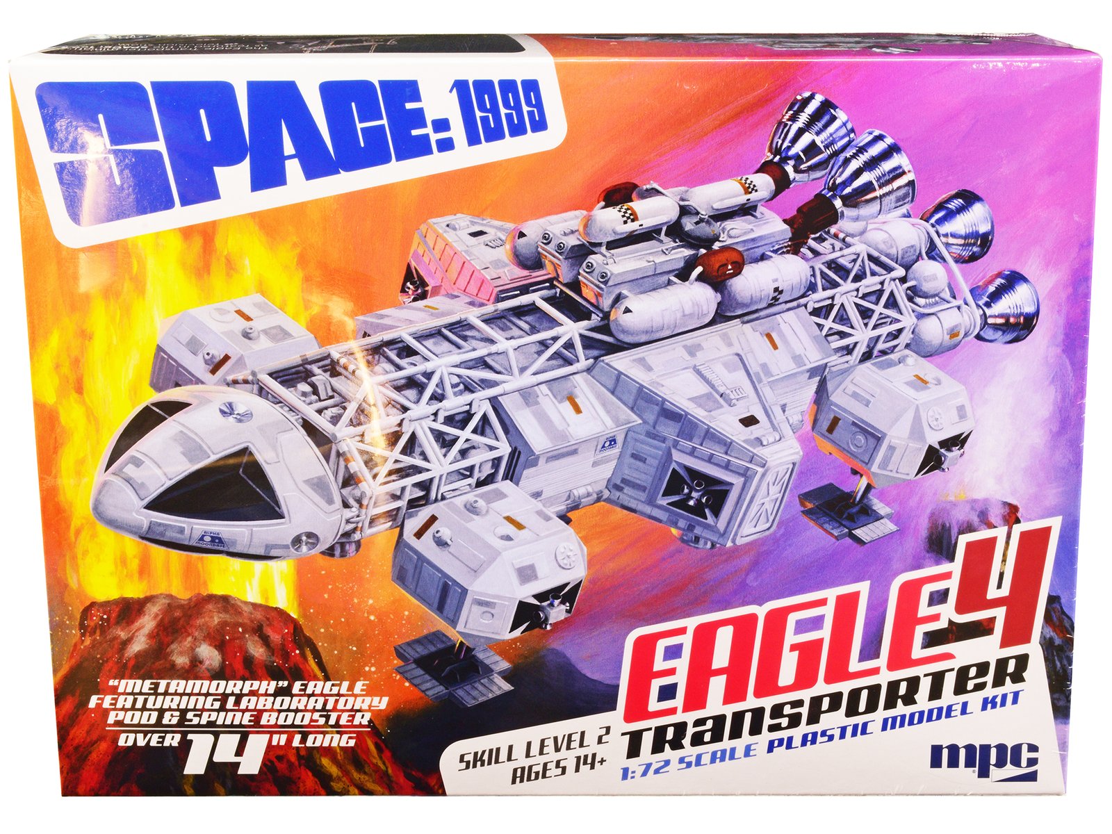 skill 2 eagle 4 transporter "space: 1999" (1975 1977) tv show model kit 1/72 scale model by mpc skill 2 eagle 4 transporter "space: 1999" (1975 1977) tv show model kit 1/72 scale model by mpc
