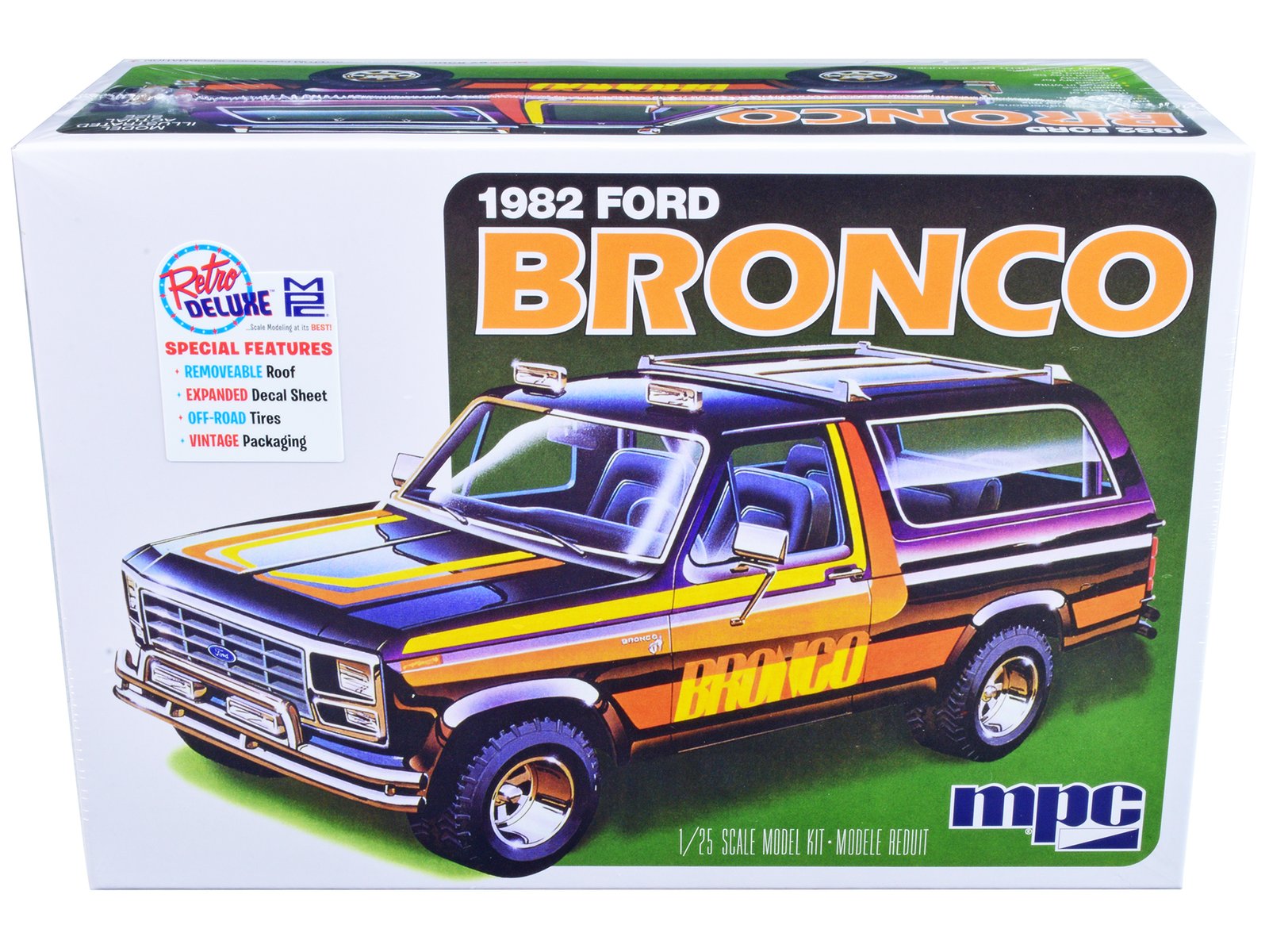 skill 2 model kit 1982 ford bronco 1/25 scale model by mpc skill 2 model kit 1982 ford bronco 1/25 scale model by mpc