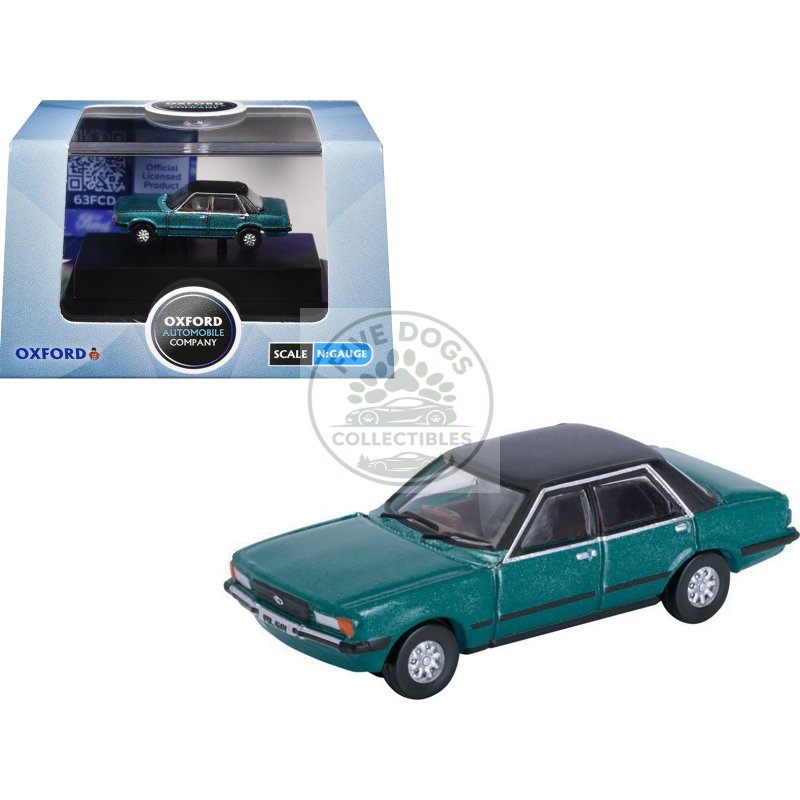 ford cortina mk5 rhd (right hand drive) cosmos blue metallic with black top 1/148 (n) scale diecast model car by oxford diecast