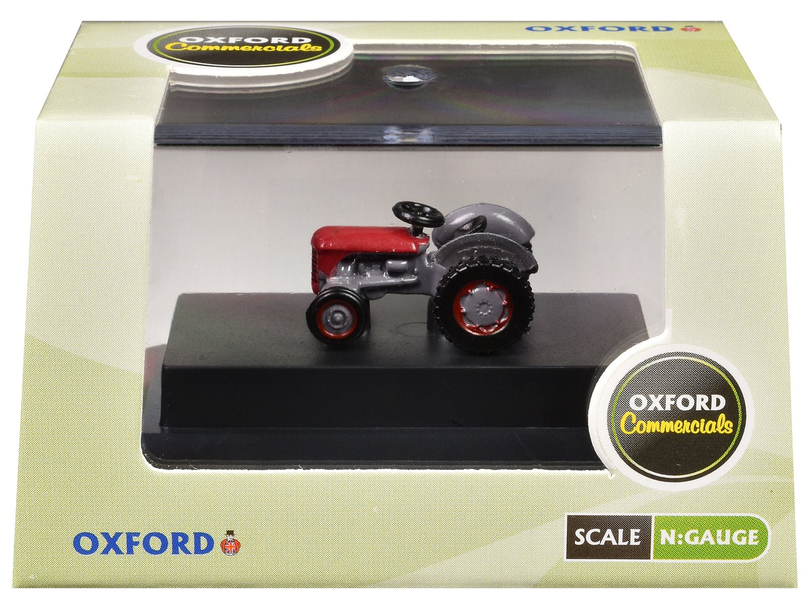 ferguson tractor red and gray 1/148 (n) scale diecast model car by oxford diecast ferguson tractor red and gray 1/148 (n) scale diecast model car by oxford diecast