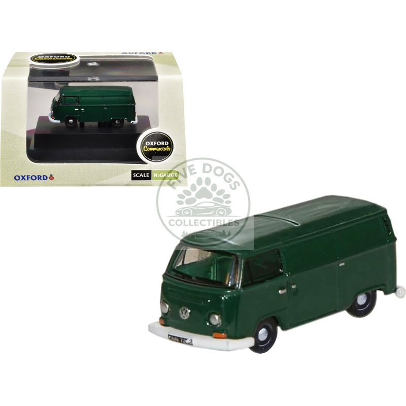volkswagen t2 van peru green 1/148 (n) scale diecast model car by oxford diecast