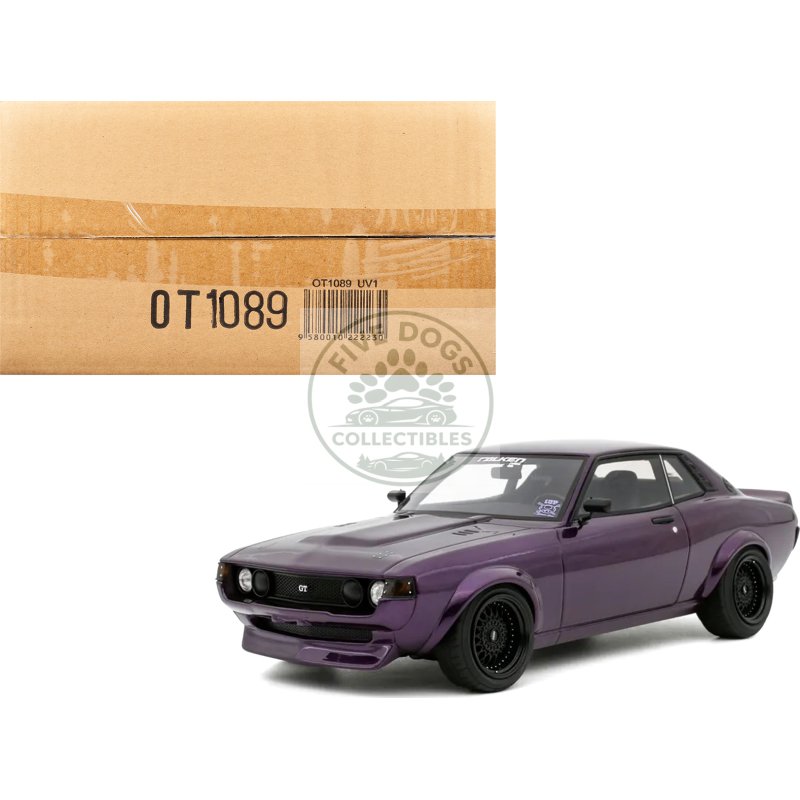 2015 toyota celica (ra24) restomod midnight purple metallic limited edition to 2000 pieces worldwide 1/18 model car by otto mobile