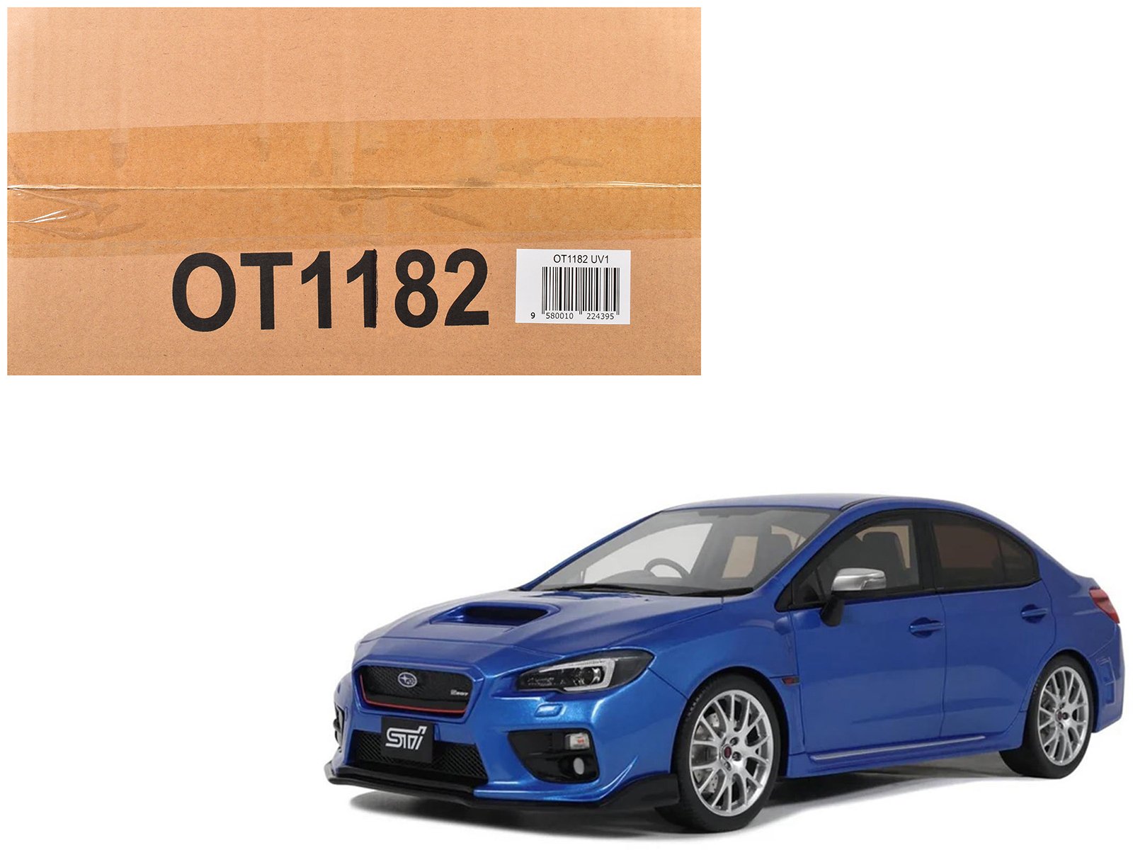 2015 subaru wrx sti s207 rhd (right hand drive) blue pearl metallic limited edition to 2000 pieces worldwide 1/18 model car by otto mobile 2015 subaru wrx sti s207 rhd (right hand drive) blue pearl metallic limited edition to 2000 pieces worldwide 1/18 model car by otto mobile