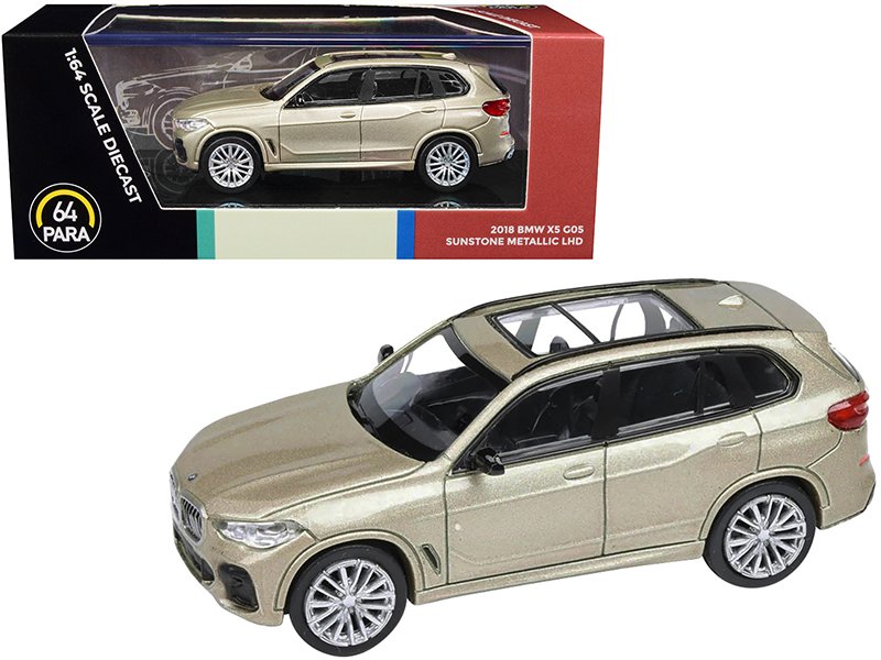 2018 bmw x5 g05 with sunroof sunstone gold metallic 1/64 diecast model car by paragon models 2018 bmw x5 g05 with sunroof sunstone gold metallic 1/64 diecast model car by paragon models