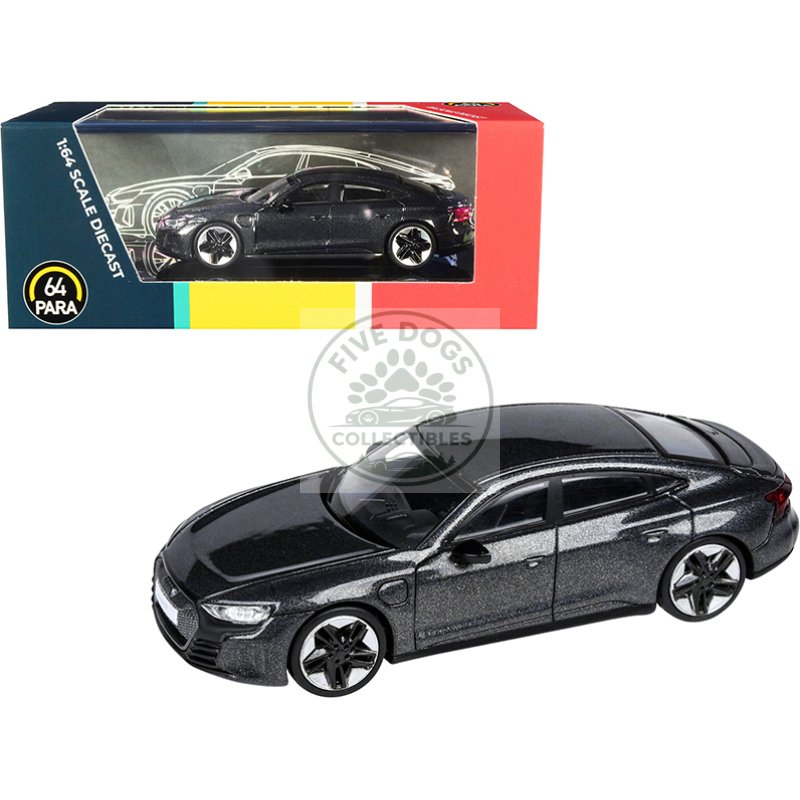 audi rs e tron gt daytona gray metallic 1/64 diecast model car by paragon