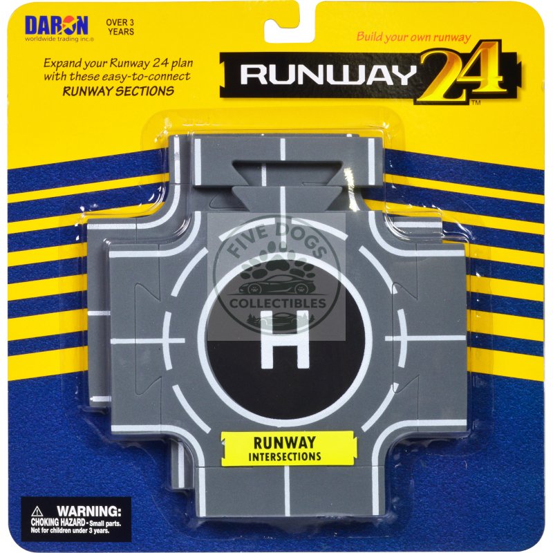 runway intersections 2 piece set for diecast models by runway24