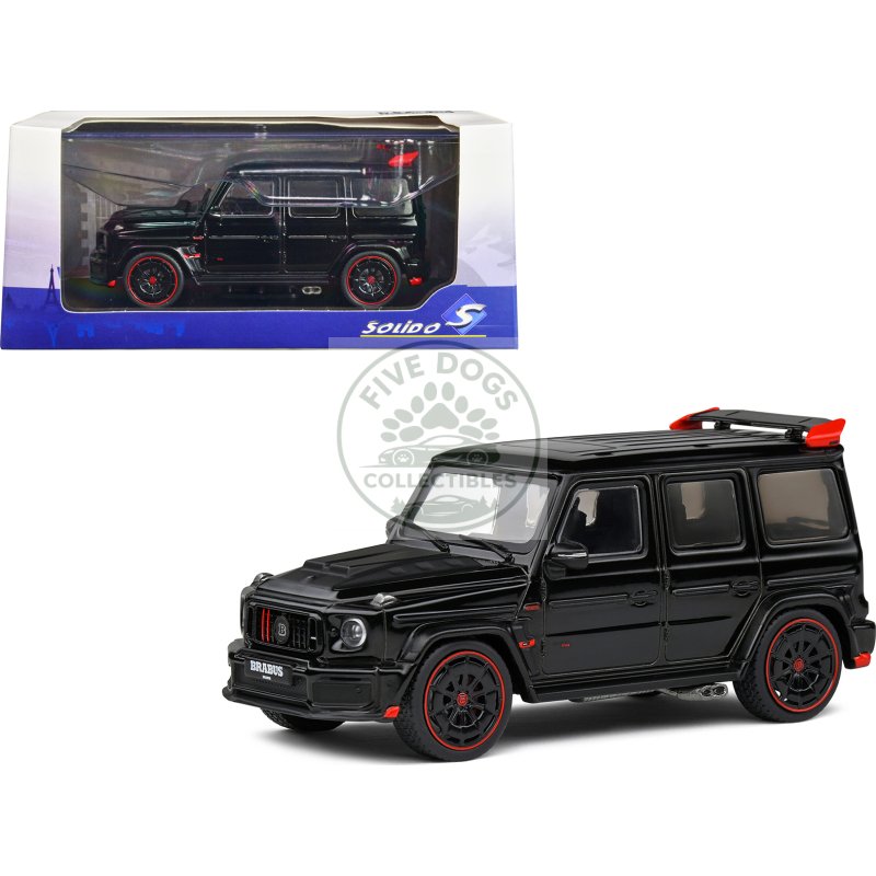 2021 brabus rocket 900 signature black 1/43 diecast model car by solido