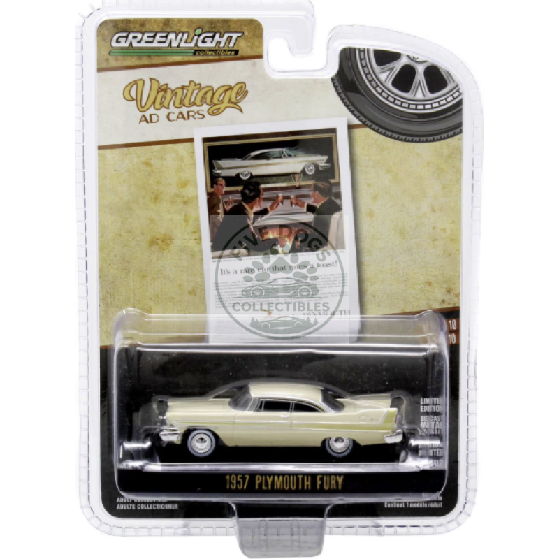 greenlight vintage ad cars 1957 plymouth fury
