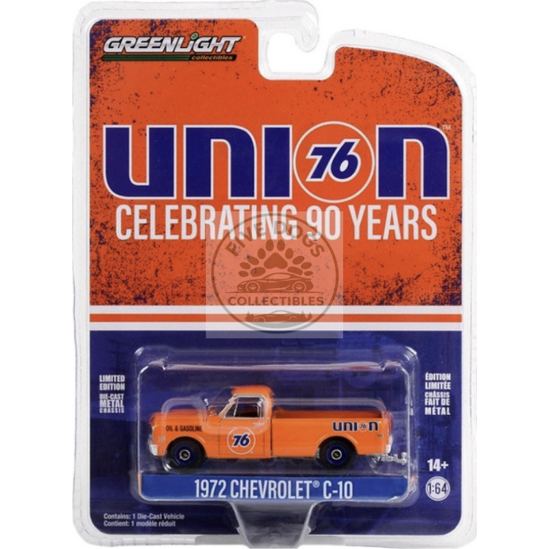 greenlight anniversary series 1972 chevrolet c 10 union 76 90th anniversary