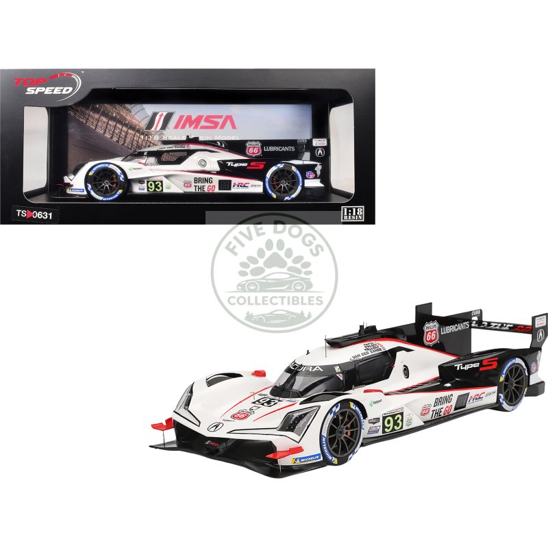 acura arx 06 gtp #93 kakunoshin ohta alex palou renger van der zande nick yelloly "acura meyer shank racing with curb agajanian" "24 hours of daytona" (2025) 1/18 model car by top speed