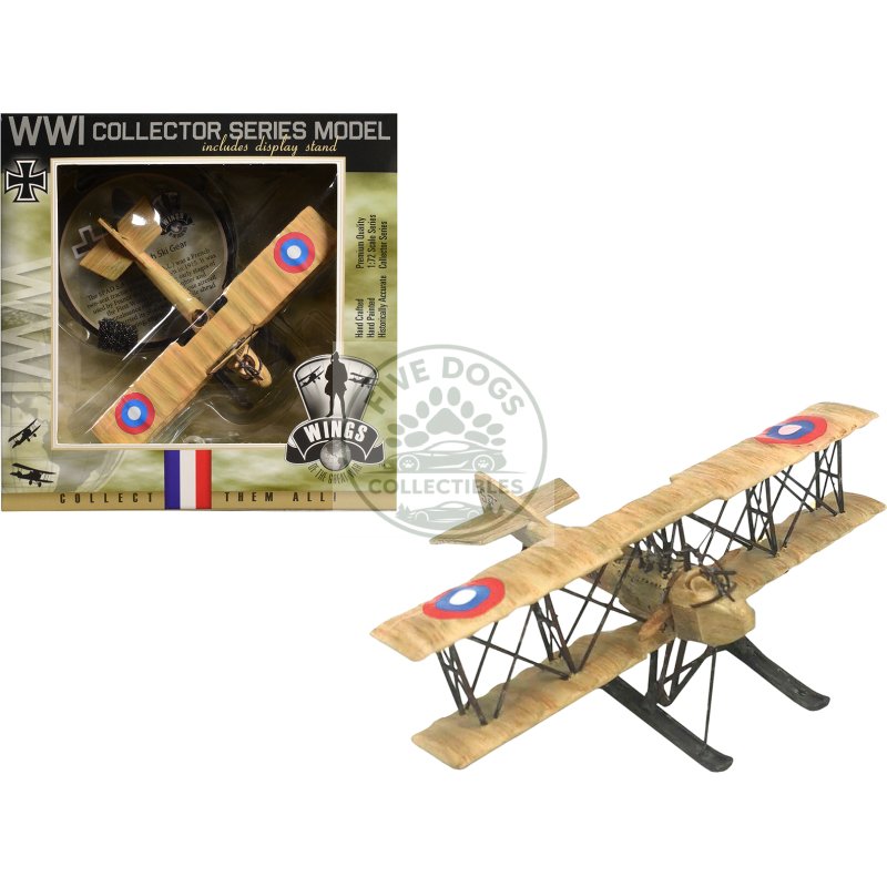 spad sa 4 aircraft with ski gear "french air force" 1/72 model airplane by wings of the great war