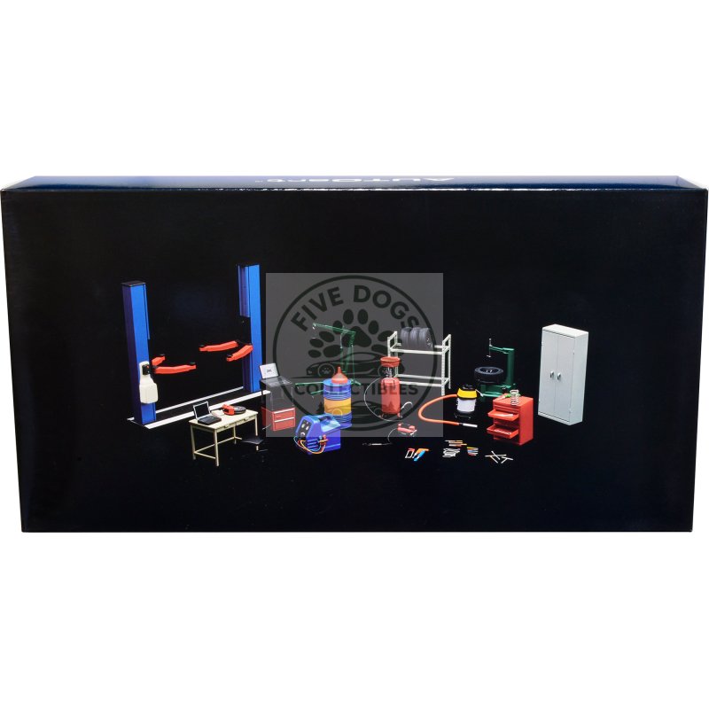 garage kit set (version 2) for 1/18 scale models by autoart