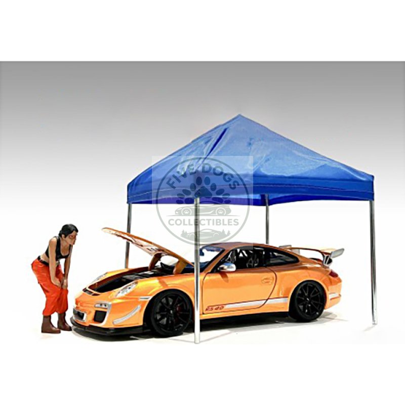 "hip hop girls" figure 4 for 1/18 scale models by american diorama