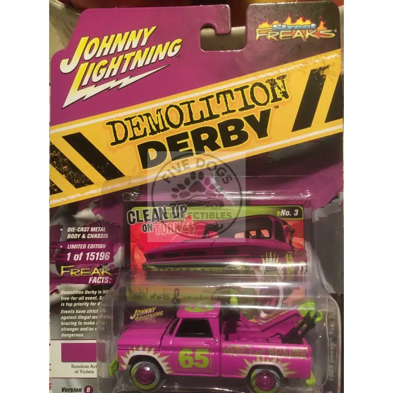 johnny lightning 1965 chevy tow truck street freaks series