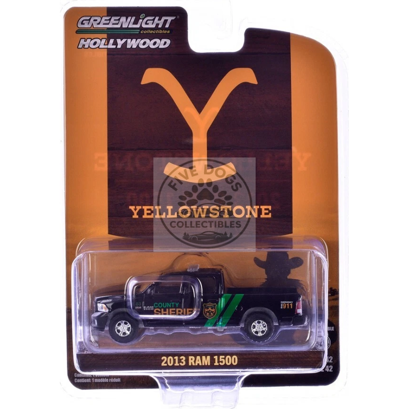 62030 a greenlight yellowstone 2013 dodge ram 1500 hollywood series