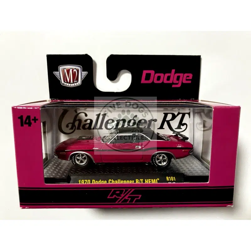 m2 machines 1970 dodge challenger t/t hemi diecast model