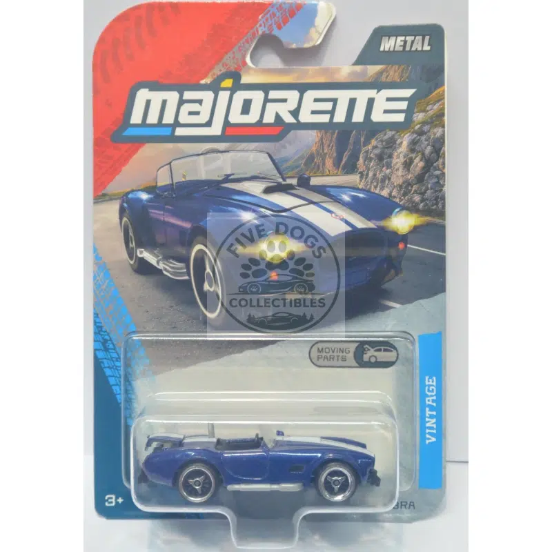 majorette vintage ford shelby cobra 020899k diecast model