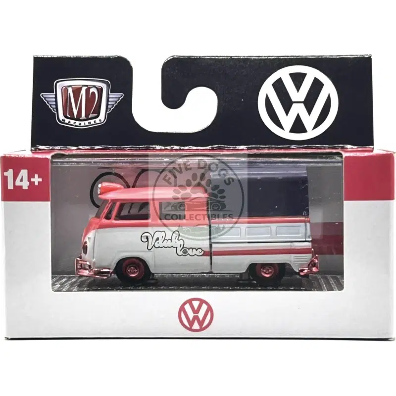 m2 machines 1959 vw double cab truck 1:64 diecast model
