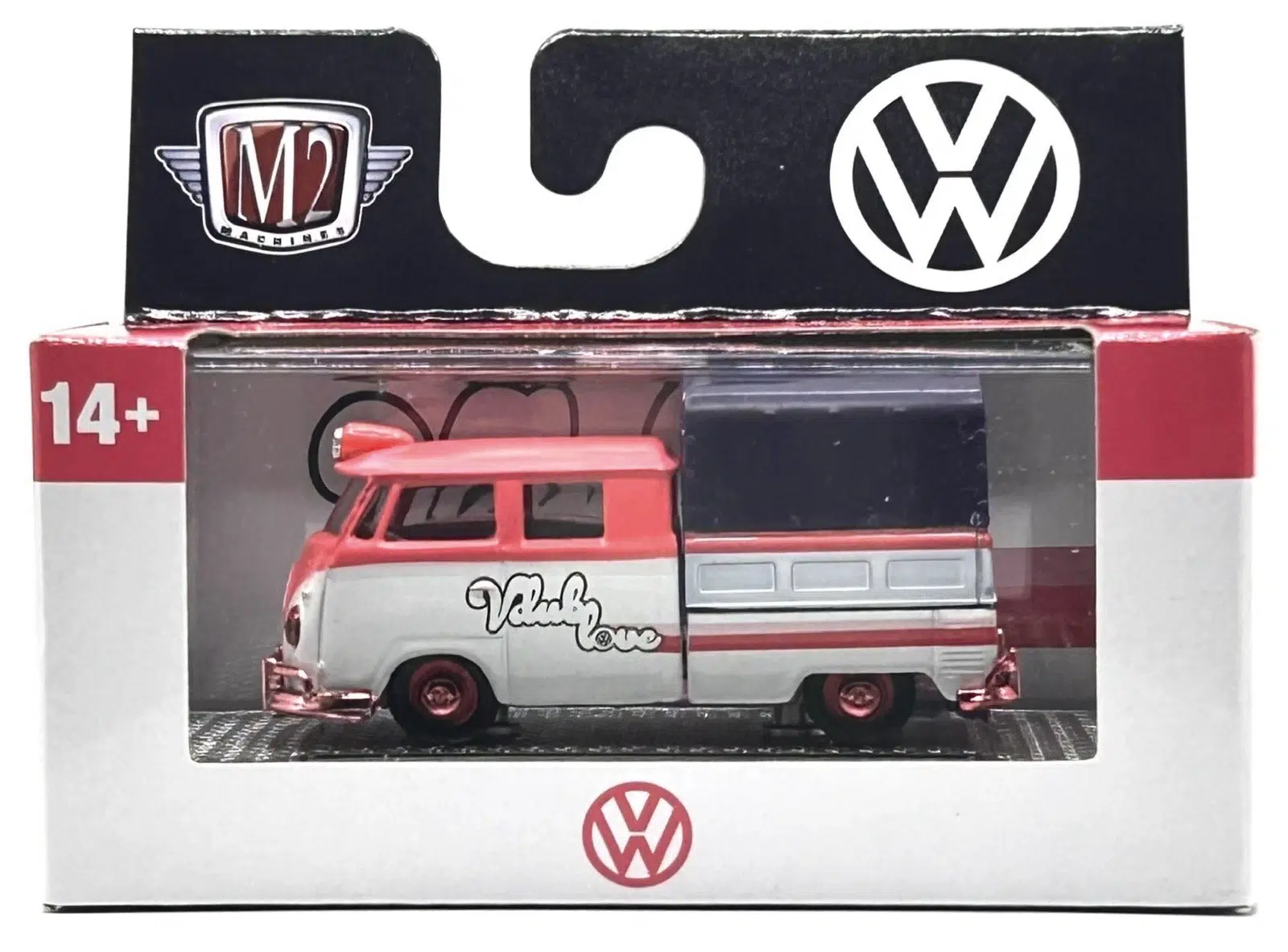 m2 machines 1959 vw double cab truck 1:64 diecast model m2 machines 1959 vw double cab truck 1:64 diecast model