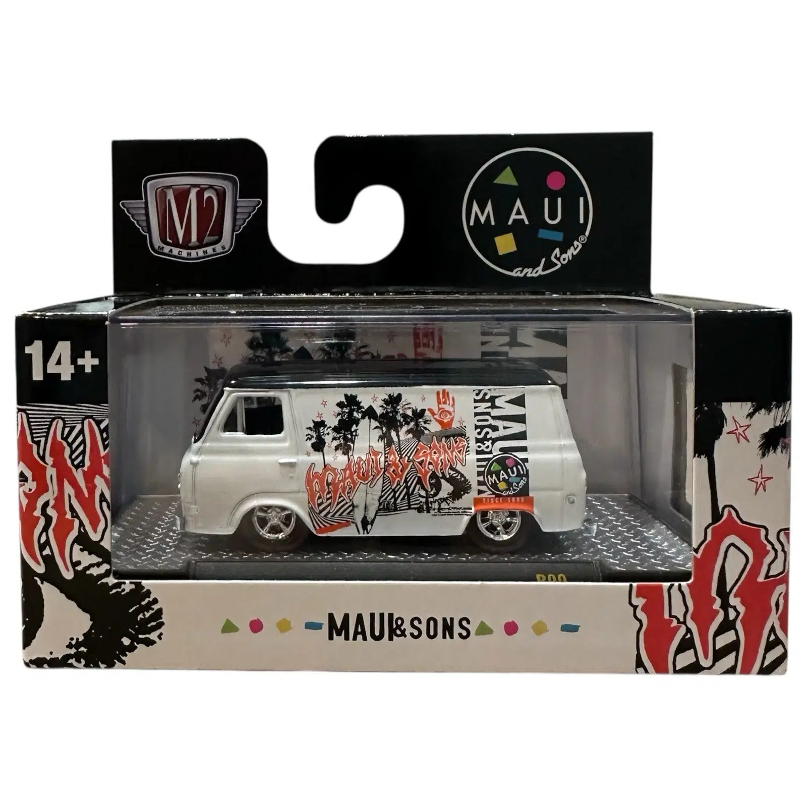 m2 machines 1965 ford econoline delivery van 1:64 diecast model m2 machines 1965 ford econoline delivery van 1:64 diecast model