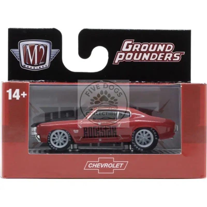m2 machines 1970 chevrolet chevelle ss diecast model 1:64 scale