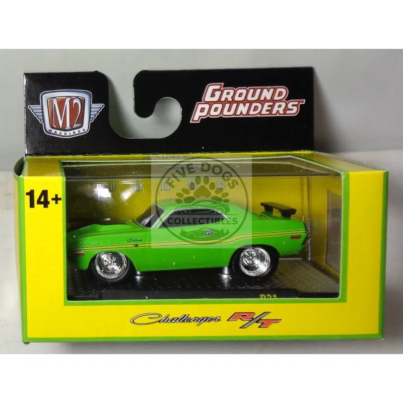 m2 machines 1970 dodge challenger r/t diecast model car
