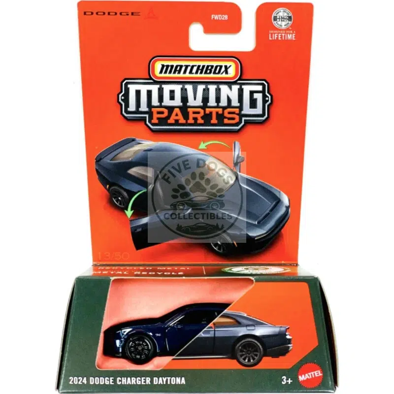 matchbox moving parts 2024 dodge charger daytona jvh42 la30