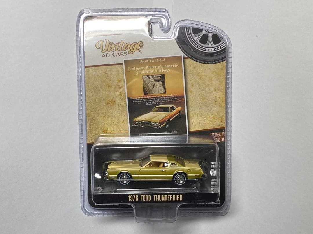 greenlight vintage ad cars 1976 ford thunderbird greenlight vintage ad cars 1976 ford thunderbird