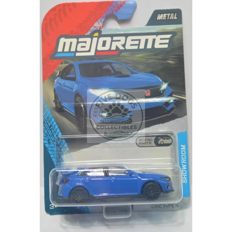 majorette showroom honda civic type r diecast model