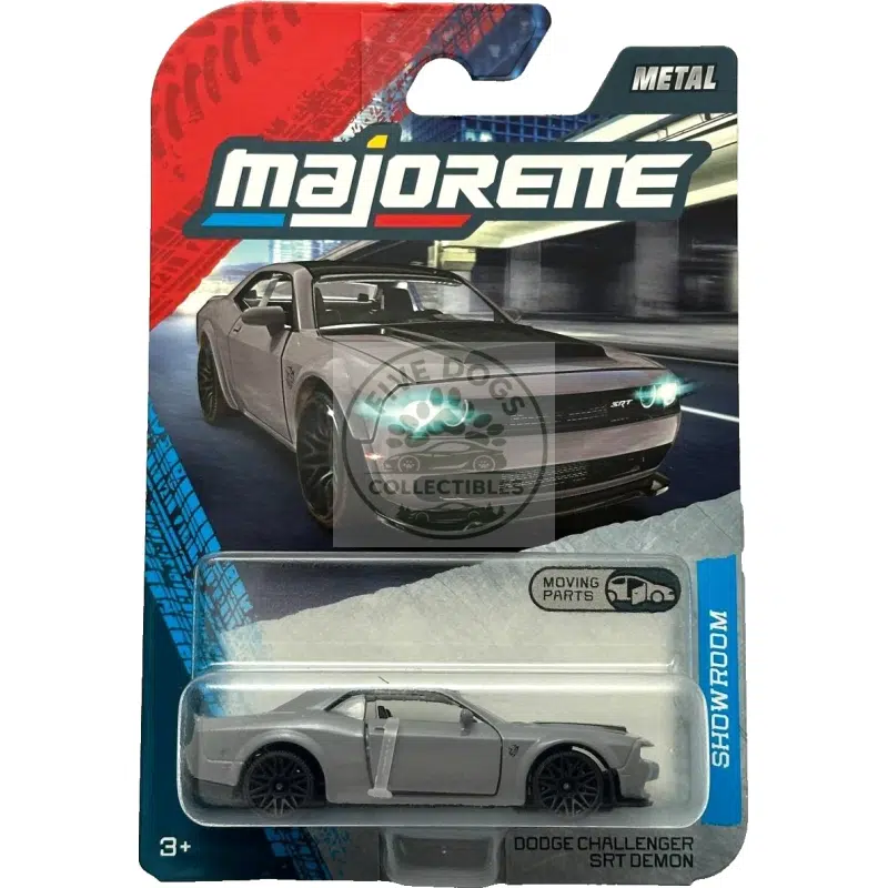 majorette showroom dodge challenger srt demon 1:64 diecast model