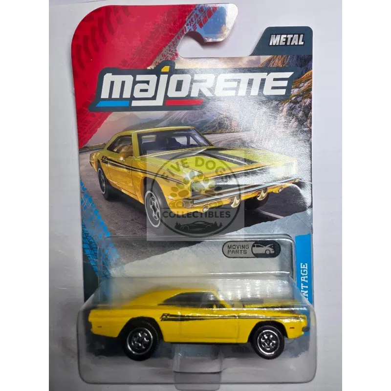 majorette vintage dodge charger 020899j diecast model