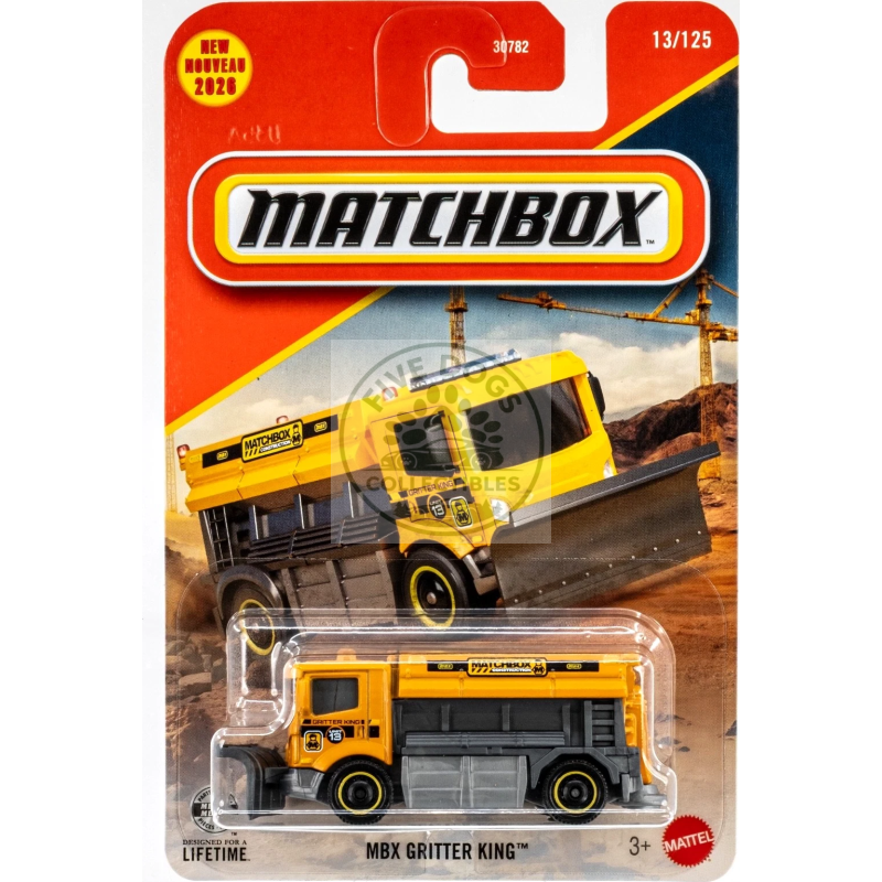 matchbox mbx gritter king diecast model jhm33 4b10