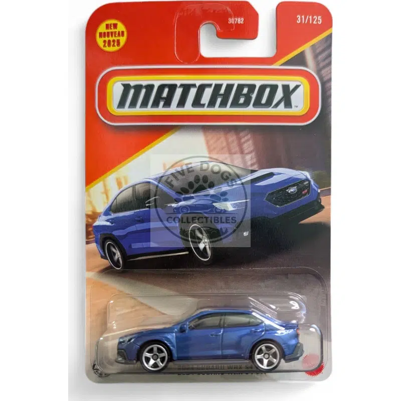 matchbox 2024 subaru wrx s4 sti diecast model