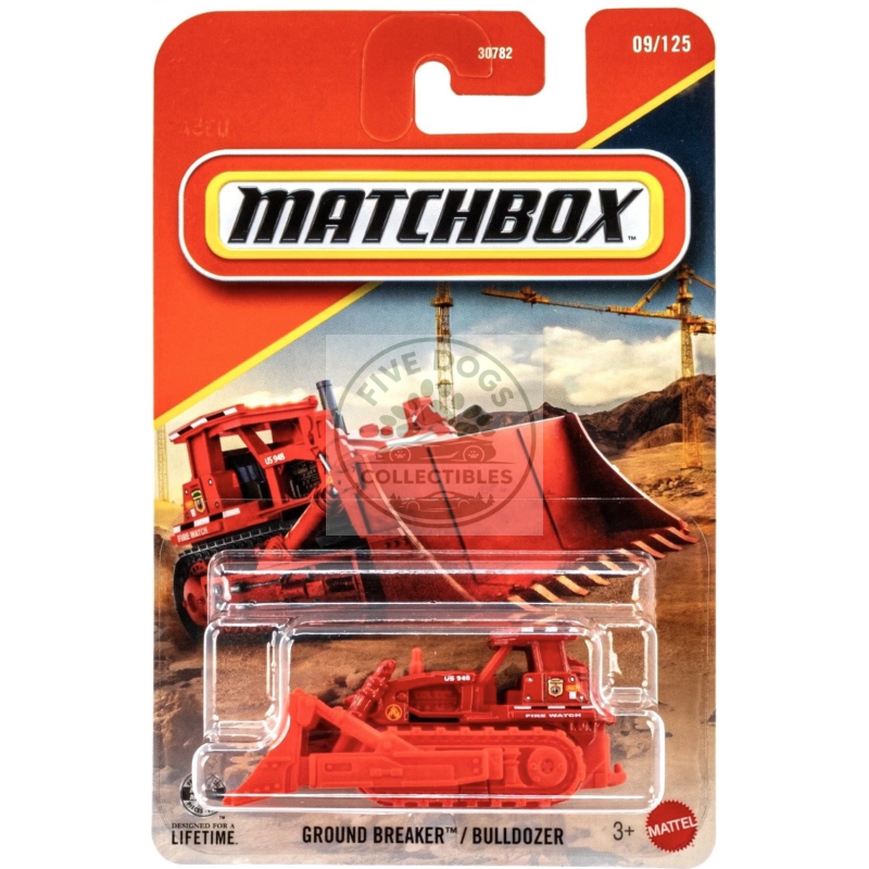 matchbox ground breaker / bulldozer diecast model jhn18 4b10