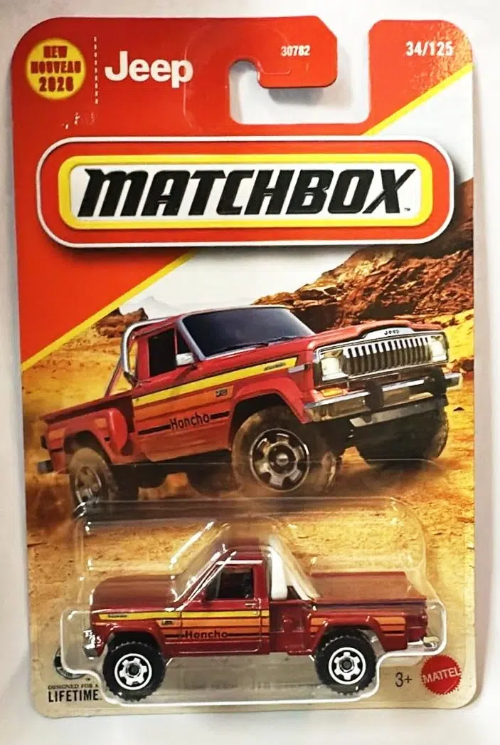 matchbox 1980 jeep j10 stepside diecast model matchbox 1980 jeep j10 stepside diecast model