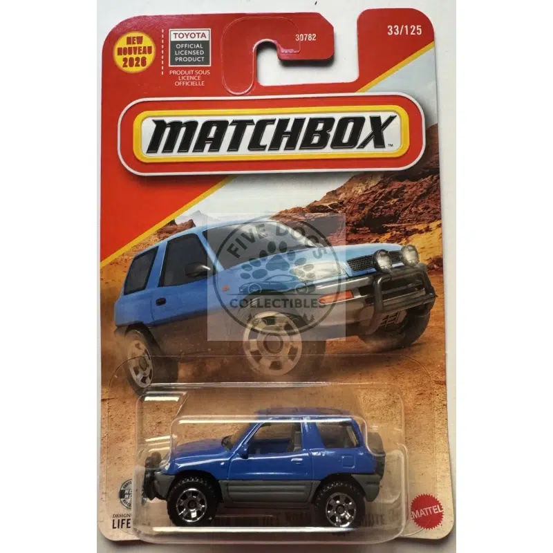 matchbox 1997 toyota rav4 off road diecast model