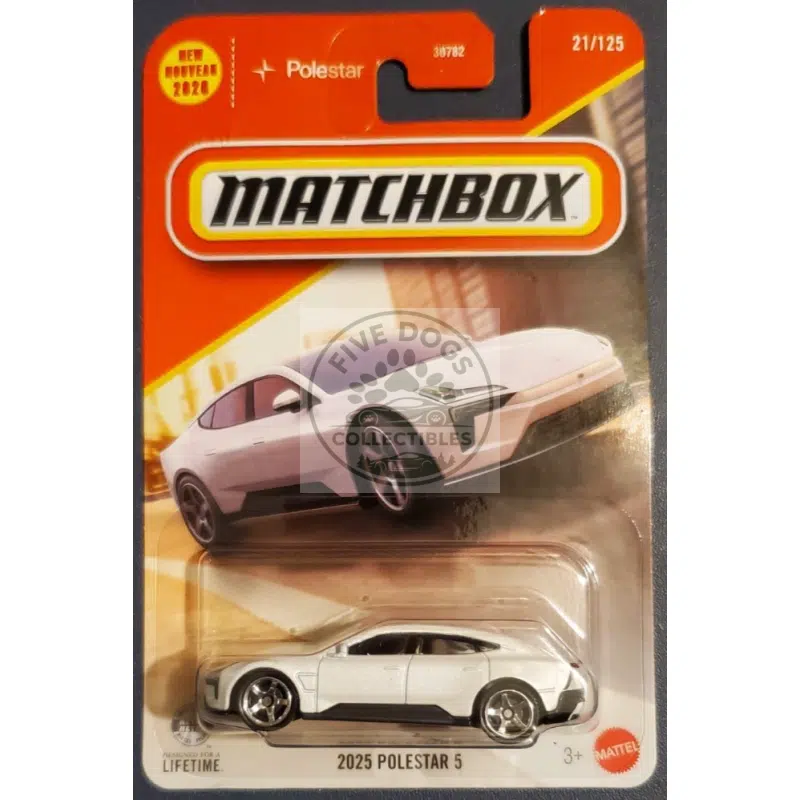 matchbox 2025 polestar 5 diecast model