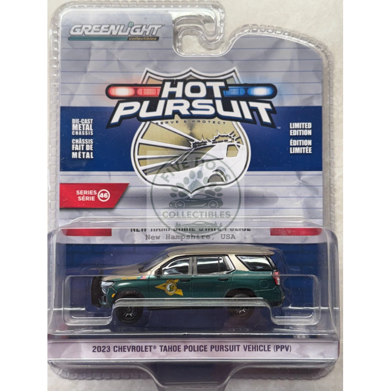 greenlight hot pursuit 2023 chevrolet tahoe ppv new hampshire state police