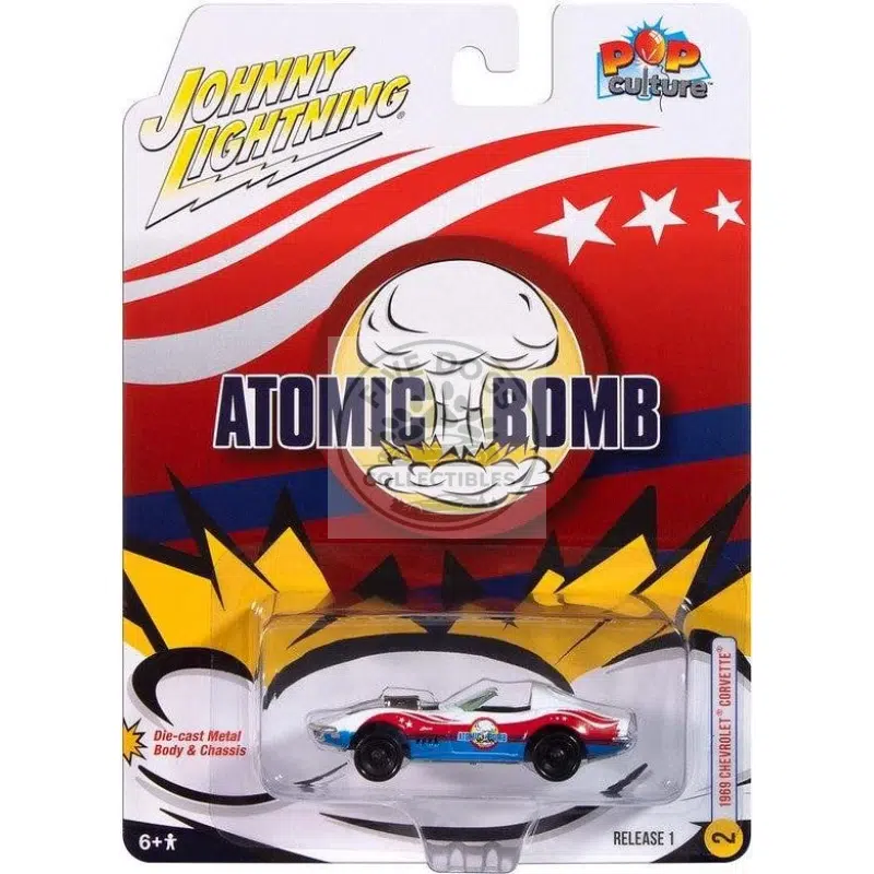 johnny lightning jlsp410 popculture 1969 chevrolet corvette diecast model