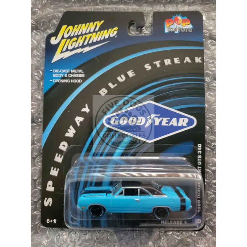 johnny lightning popculture 1969 dodge charger gts 340 jlsp414